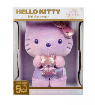 Hello Kitty with Tiny Chum 8" 50th Anniversary Plush New with Box