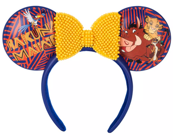 Disney Parks The Lion King Ears Headband for Adults Hakuna Matata New With Tag