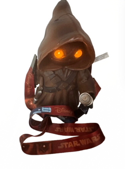 Disney Parks Star Wars Jawa Light Up Sipper with Lanyard New