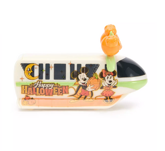Disney Parks Happy Halloween Mickey and Minnie Mini Monorail Vehicle New
