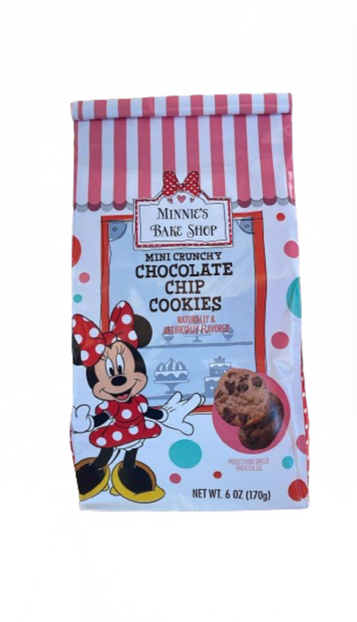 Disney Parks Minnie's Bake Shop Mini Chocolate Chip Cookies 6oz New Sealed