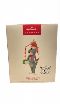 Hallmark 2024 Keepsake Tom and Jerry Stealing Sips Christmas Ornament New Box