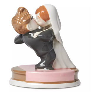 Disney Parks D23 Up Carl Fredricksen and Ellie Ceramic Cake Topper New with Box