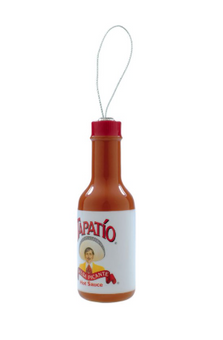 Tapatio Hot Sauce Bottle Christmas Tree Ornament New With Tag
