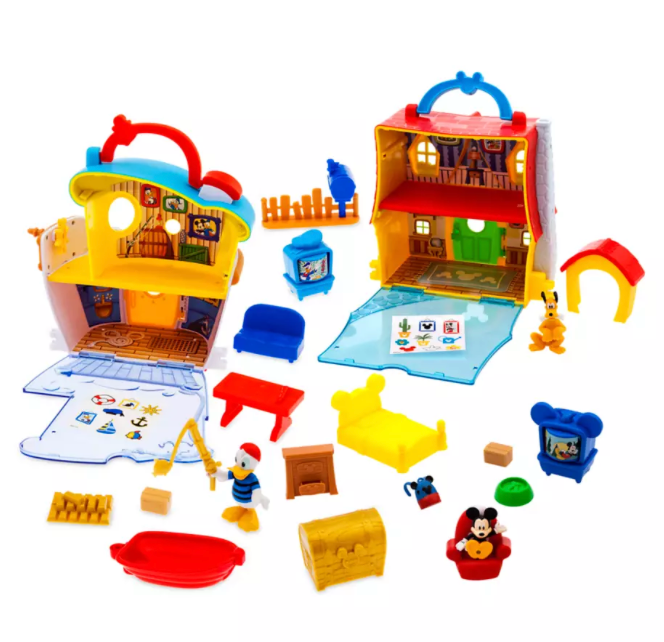 Disney Parks Mickey Mouse and Donald Duck Playhouse Set New With Tag