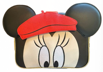 Disney Parks Epcot France Mademoiselle Minnie Mouse Loungefly Wristlet New Tag