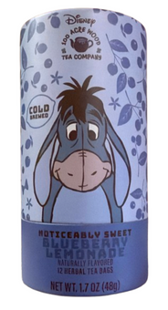 Disney Parks Winnie the Pooh Eeyore Blueberry Lemonade 100 Acre Wood Tea New
