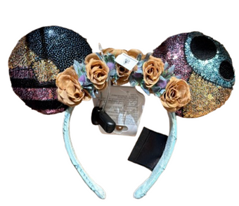 Disney Parks The Nightmare Before Christmas Sally Minnie Ears Headband New W Tag