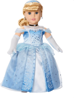 American Girl Disney Cinderella 18-inch Doll Collector Series Swarovski New Box