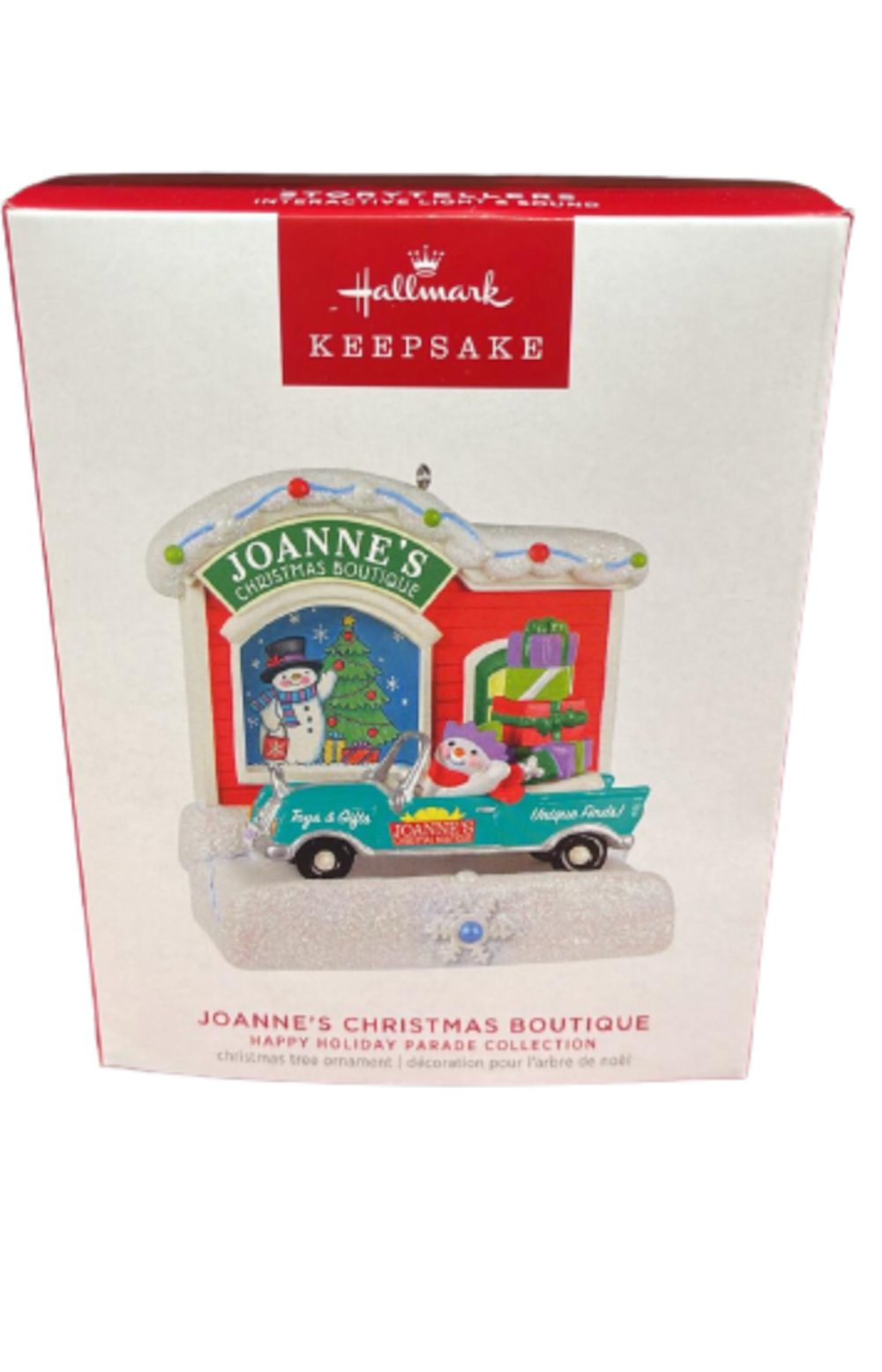 Hallmark 2023 Keepsake Joanne's Christmas Boutique Musical Ornament New Box