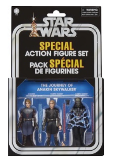 Disney Parks Star Wars Vintage Collection Anakin Skywalker 3 Pack New With Tag