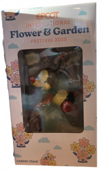 Disney Parks Spike the Bee Garden Stake EPCOT Flower Garden New With Tag