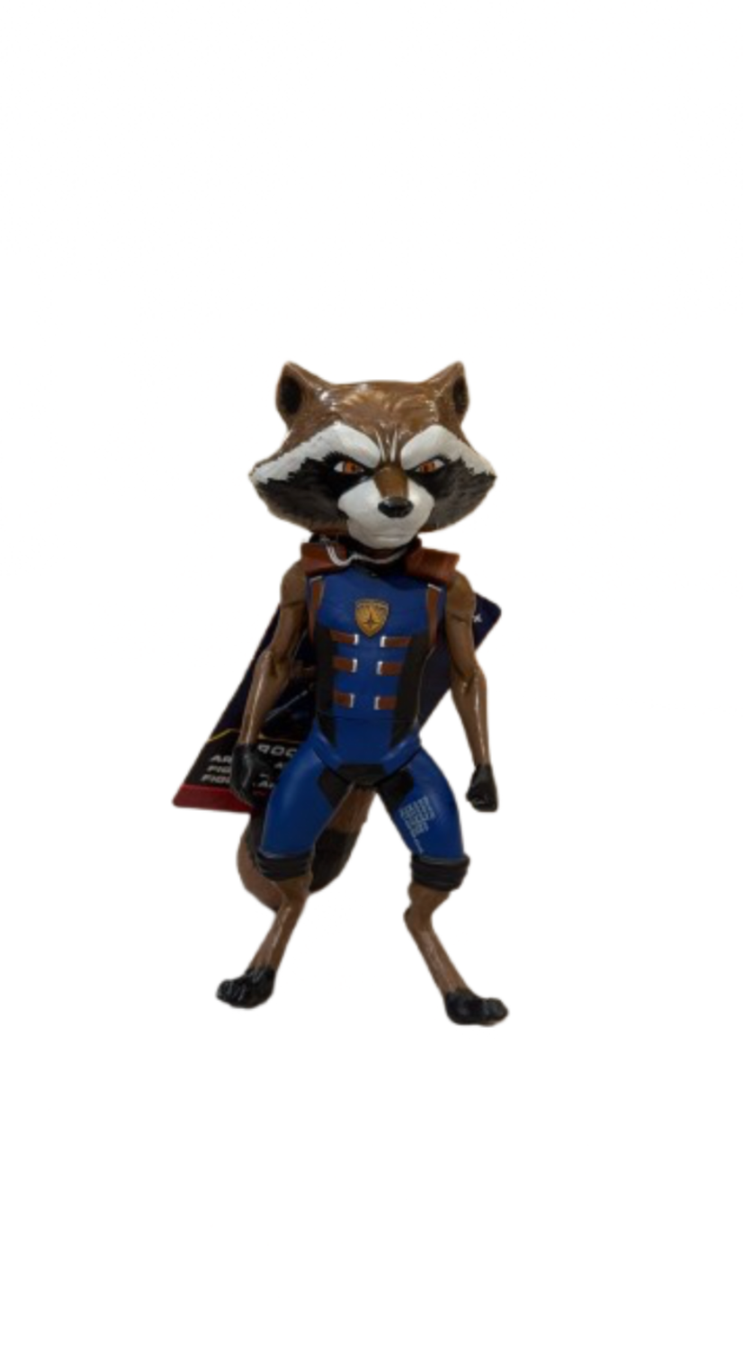Disney Parks Guardians of Galaxy Rocket Articulated Figure New with Tag