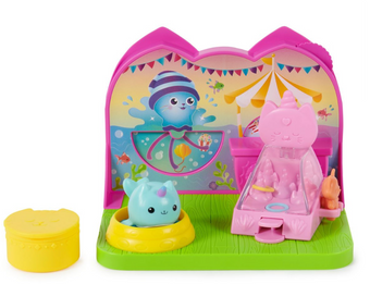 Gabby's Dollhouse Kitty Narwhal's Carnival Room Playset Toy New with Box