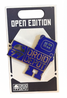 Disney Parks Star Wars Galaxy Edge Droid Depot Open Edition Logo Pin New W Tag