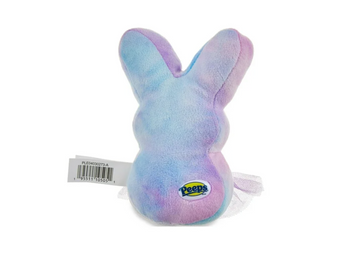 Peeps Peep 6" Plush Scented Marshmallow Bunny Blue with Tutu New with Tag