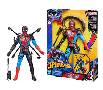 Marvel Spider-Man Venom vs Spider-Man Liquid Shifter Action Figure Toy New W Box