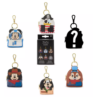 Disney Mickey & Friends Costume Loungefly Mini Backpack Mystery Bag Charm New
