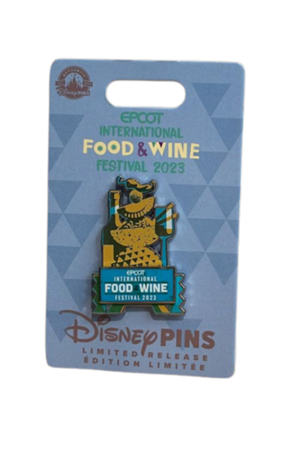 Disney Parks EPCOT Food & Wine Festival 2023 Limited Release Pin New with Card
