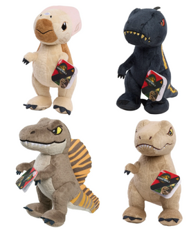 Jurassic World Rebirth 4 Pack Set Collectible 12In Dinosaur Plush New With Tag