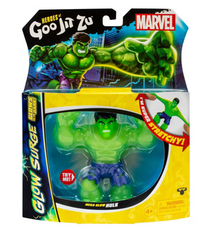 Heroes of Goo Jit Zu Marvel Hulk Glow Surge Figure Toy New With Box