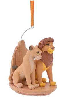 Disney Parks Simba And Nala The Lion King Christmas Ornament New With Tag