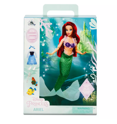 Disney Story Doll with Accessories and Activity The Little Mermaid Ariel New Box
