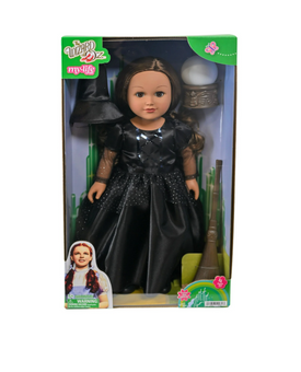 My Life As Wizard of Oz Wicked Witch 18inch Doll Light Brown Hair Brown Eyes New