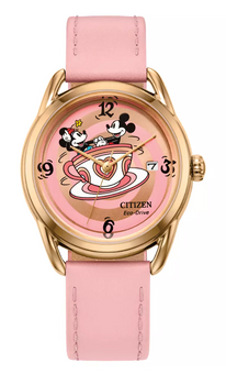 Disney Parks Mickey and Minnie Mouse Mad Tea Party Watch by Citizen New With Tag