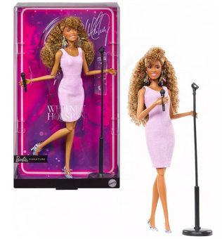 Barbie Whitney Houston Signature Collectible Doll Wearing Iconic Dress Toy New