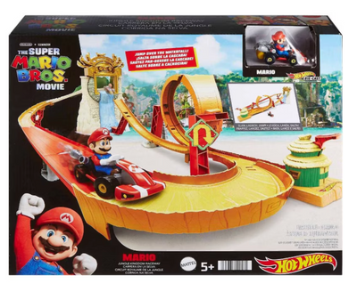 Hot Wheels The Super Mario Bros. Movie Jungle Kingdom Raceway Toy New With Tag