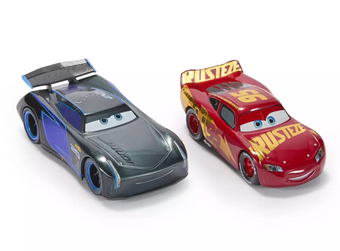 Disney Parks Lightning McQueen and Jackson Storm Die Cast Twin Pack Cars Toys
