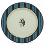 Disney Parks The Haunted Mansion Madame Leota Wallpaper Set of 2 Plates New With Tag