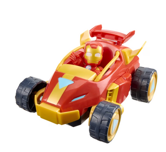 Marvel Iron Man his Awesome Friends 2-In-1 Mech Suit & Vehicle Toy New with Box