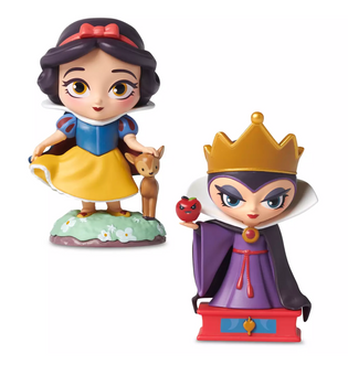 Disney D23 Snow White and Evil Queen Vinyl Figurine Set by Stacey Aoyama New