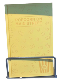 Disney Parks Walt Disney World Logo Mania Popcorn Notebook Yellow New With Tag