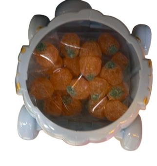 Disney Parks Cinderella Carriage w Sour Orange Pumpkin Gummies Candy New Sealed