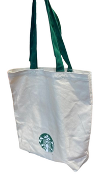 Disney Parks Halloween Starbucks Minnie Mouse Pumpkin Tote Canvas Tote New W Tag