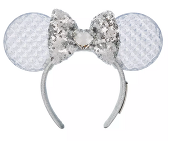 Disney Parks Cinderella Ear Headband for Adults 75th Anniversary New With Tag