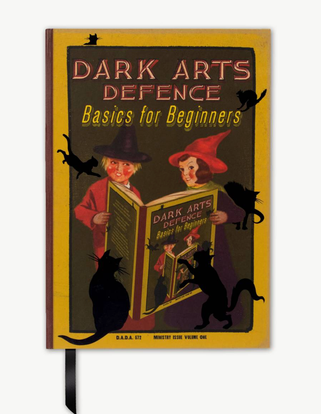 Universal Studios Harry Potter Dark Arts Defence Basics Lined Journal New