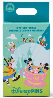Disney Parks Best Day Ever Collection Mystery Pin Set New With Card