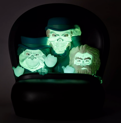 Disney Haunted Manison Hitchhiking Ghosts in Doom Buggy Light Up Figure Large