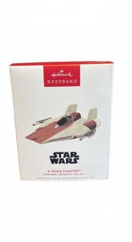 Hallmark Keepsake 2025 Star Wars A-Wing Fighter Christmas Ornament New w Box