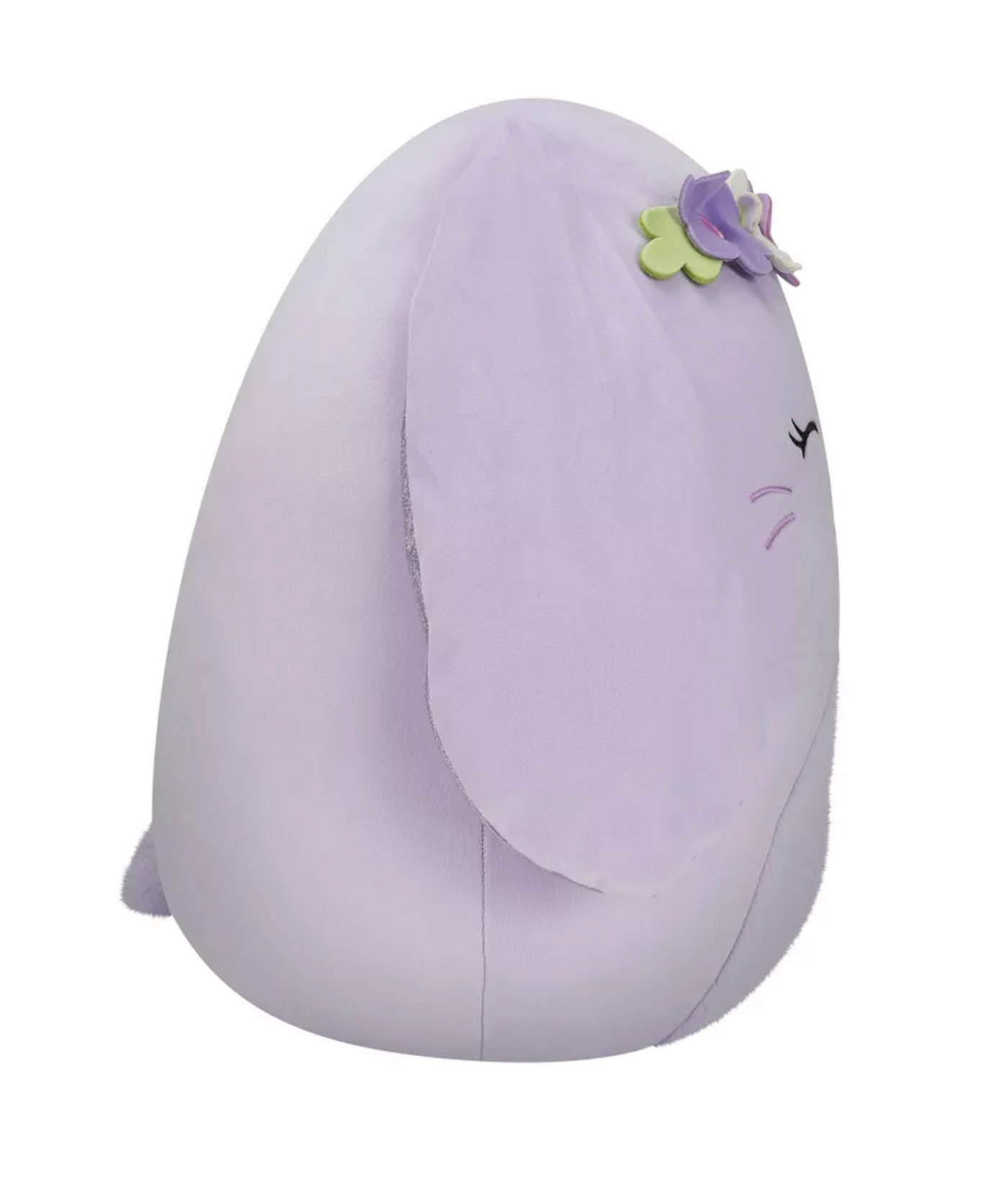 Squishmallows Easter 16" Bubbles Lavendar Bunny w Flower Crown Large Plush New