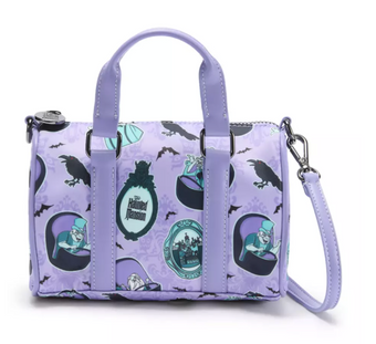 Disney Parks Haunted Mansion Micro Duffle Crossbody Bag Stoney Clover Lane New