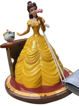 Disney Parks Princess Belle Beauty & The Beast Figure Statue Small New With Tag