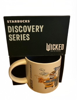 Starbucks Discovery Series Wicked Shiz University Ceramic Coffee Mug New w Box