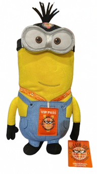 Universal Studios Despicable Me 4 Villain-Con Tim Minion Plush Toy New with Tags