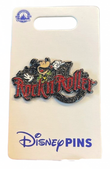 Disney Parks Mickey Mouse Rock N Roller Coaster Hollywood Pin New with Card