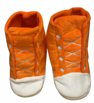 M&M's World Orange Characters Plush Slippers Youth S/M New with Tag